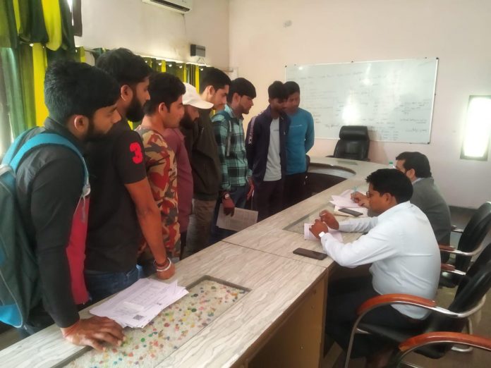 53 trainees were selected in the job fair organized in ITI