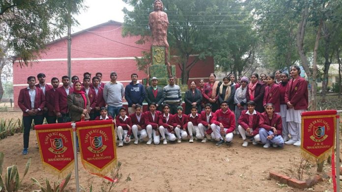 Bharat Ratna APJ Abdul Kalam statue unveiled at Jawahar Navodaya Vidyalaya Karira