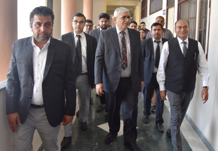 Panipat News/High Court's Inspecting Judge Justice Arvind Sangwan inspected Samalkha and Panipat Court premises Panipat News/High Court's Inspecting Judge Justice Arvind Sangwan inspected Samalkha and Panipat Court premises