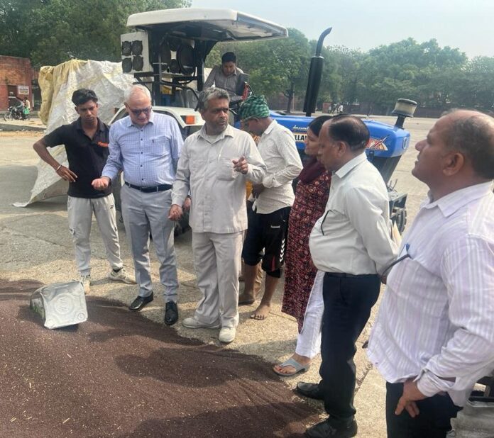 Panipat News/SDM Virendra Kumar Dhul visited Mandi