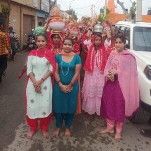 Shri Ram Rath Yatra taken out from Mata Sheetla Devi Temple on Shri Ram Navami festival