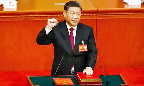 Jinping Third Presidential Term China