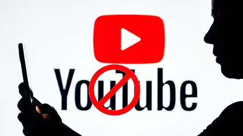 Google Blocked YouTube channels
