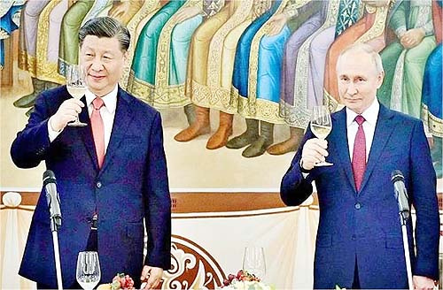 China President Russia Visit Reason