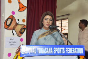 Women's Yoga Competition organized on the occasion of International Women's Day