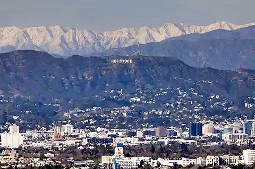 Snow Storm in California