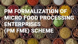Prime Minister Formalization of Micro Food Processing Enterprises
