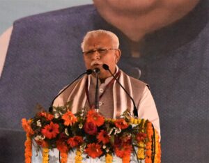 मुख्यमंत्री मनोहर लाल