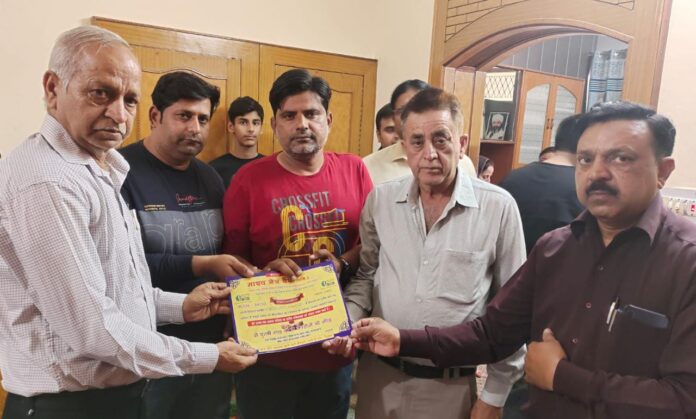 Panipat News/Krishna Lal Ahuja donated eyes