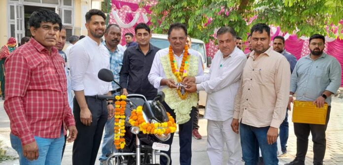 Panipat News/BDPO Matlauda Ramphal Singh retired