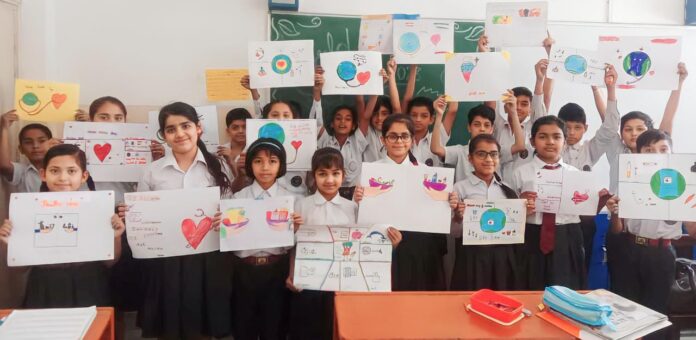 Panipat New/Various activities organized on World Health Day at Dr. MKK Arya Model School