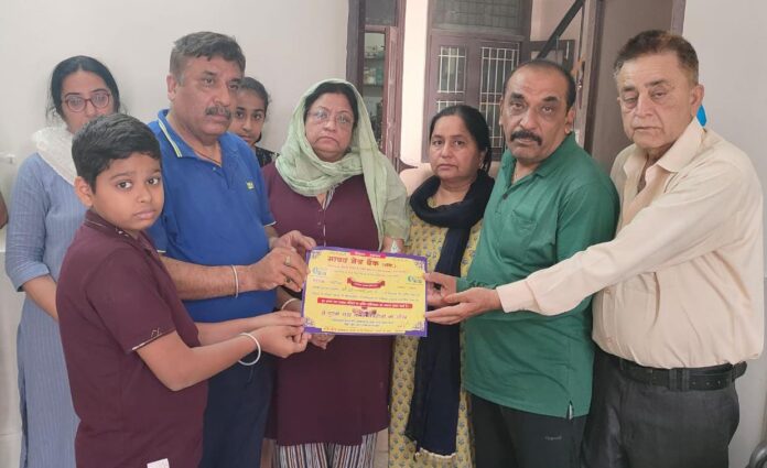 Panipat News/Bhayana family fulfills their mother's last wish