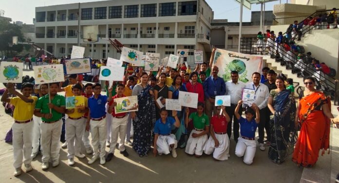 Panipat News/Earth Day at Dr.MKK Arya Model School