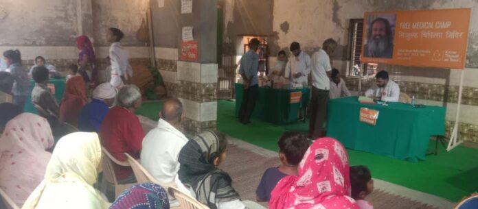 Panipat News/Free Medical Check-up Camp Organized By Vishwa Manav Ruhani Kendra