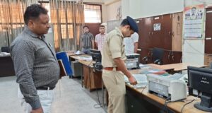 Panipat News/SP Ajit Singh Shekhawat IPS closely inspected the branches of the office