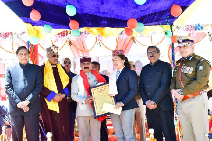 CM Presented Himachal Gaurav Awards