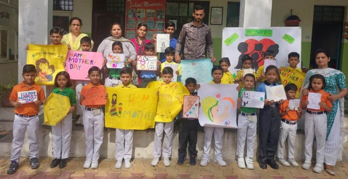 Panipat News/Mother's Day Celebration at AV Public school