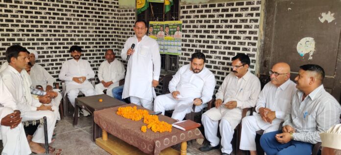 Panipat News/Jannayak Janata Party State Organization Secretary Devendra Kadian