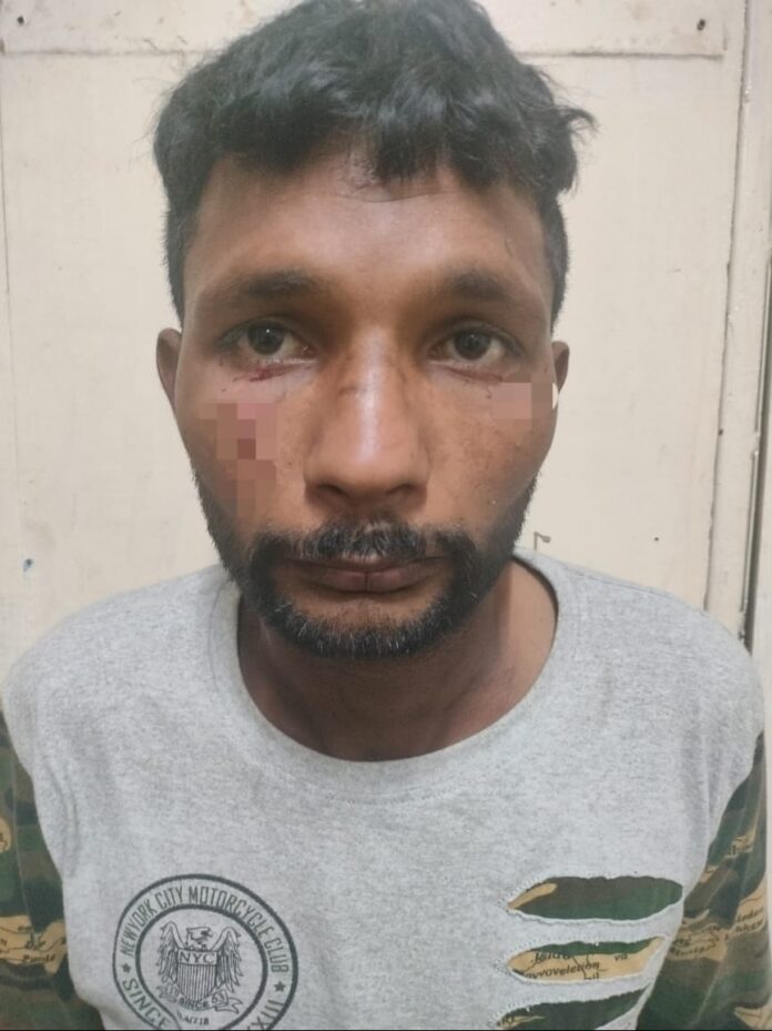आरोपी को पुलिस ने किया गिरफ्तार