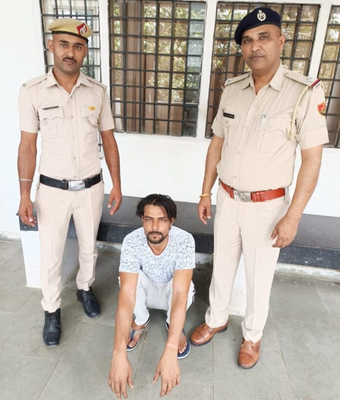 आरोपी को करनाल पुलिस ने किया गिरफ्तार