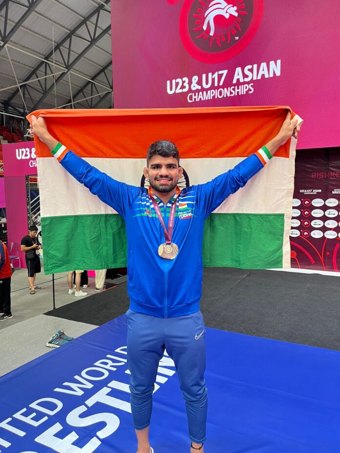 Panipat News-Sagar Jaglan Won Gold Medal