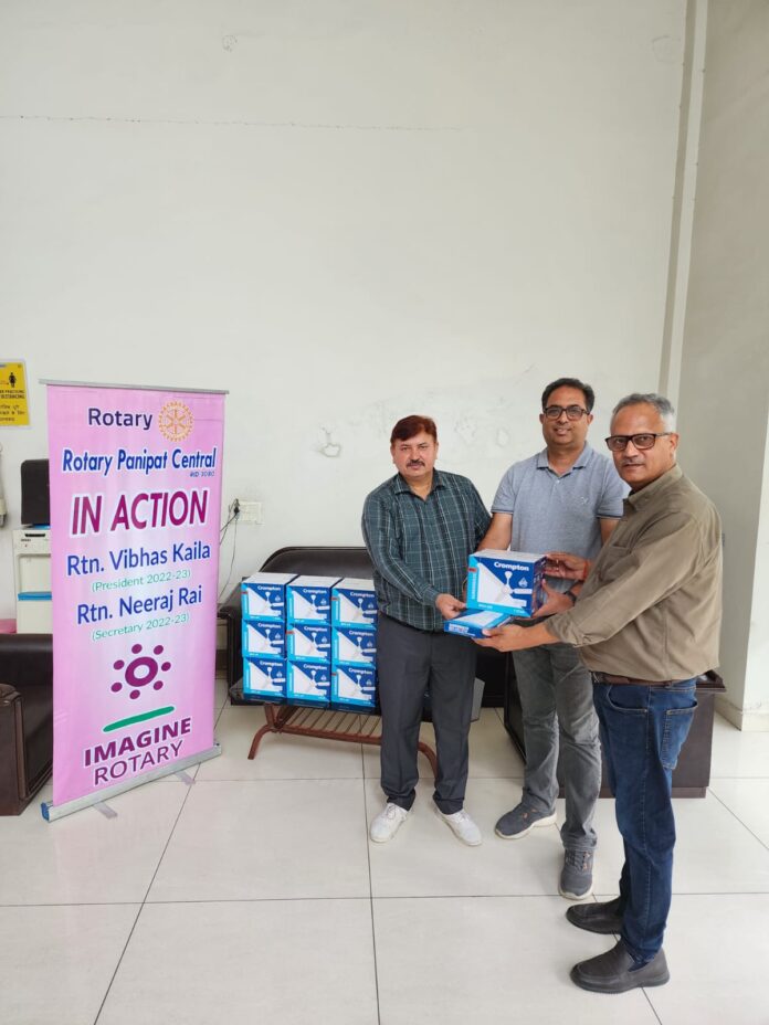 Panipat News-Rotary Club Panipat Central