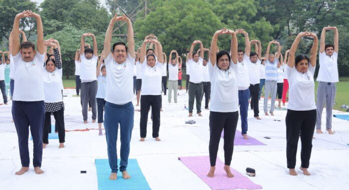 Panipat News-International Yoga Day in NFL