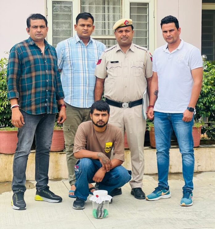 सीआईए वन की टीम ने एक को किया गिरफ्तार