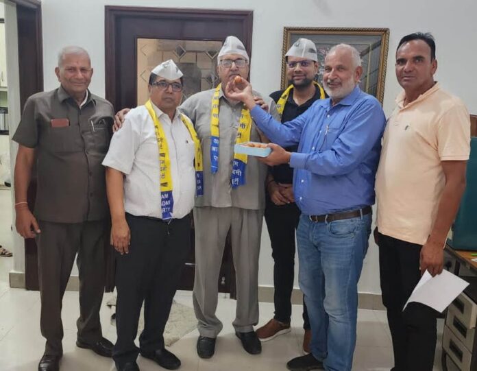 Industrialist And Social Worker Pawan Kansal Joined AAP