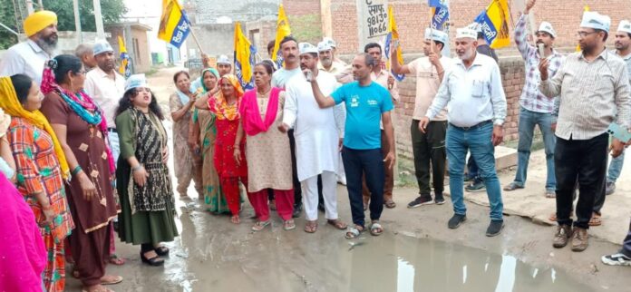 AAP State Joint Secretary Sukhbir Singh Malik