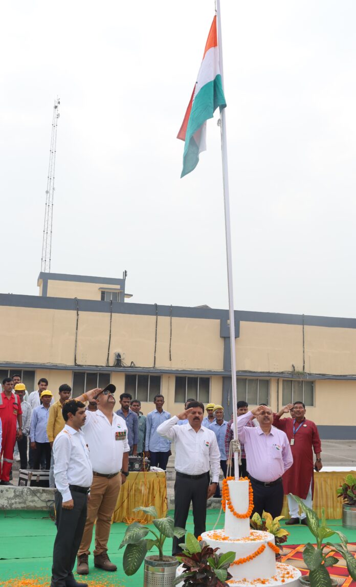 77th Independence Day Celebrated At Refinery