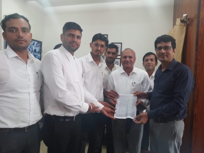 Memorandum Submitted To CTM Regarding Girdavari Of Crops