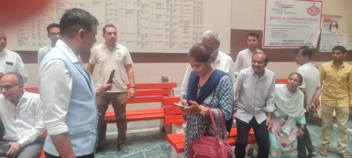 DC Virendra Kumar Dahiya Made A Surprise Inspection Of Panipat Tehsil