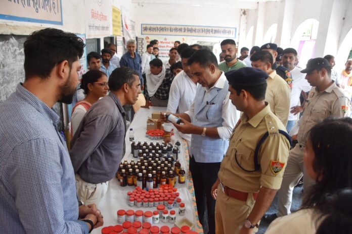 Patients got free treatment in the camp of AYUSH department