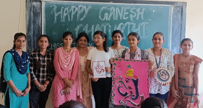 Organization Of Activity On Ganesh Chaturthi