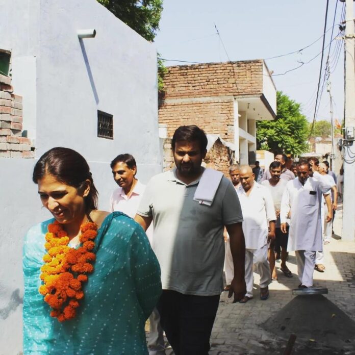 Former State Spokesperson Of Congress Party Priyanka Hooda