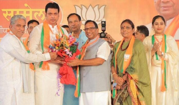 Bharatiya Janata Party State InCharge Biplab Deb