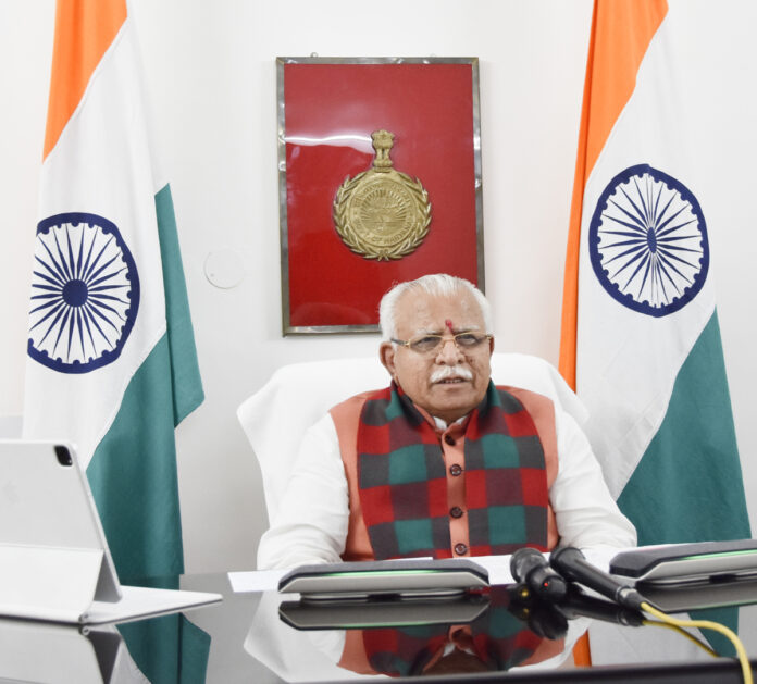 Chief Minister Manohar Lal