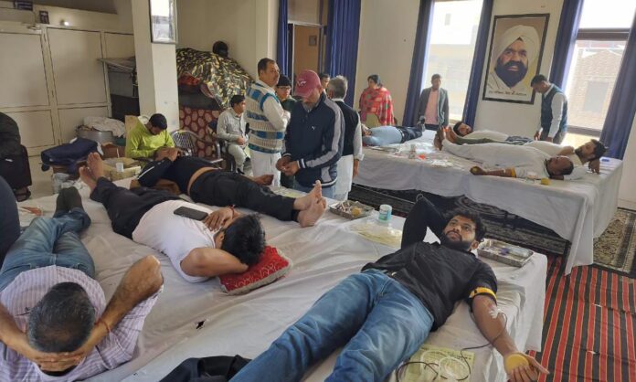 Blood Donation Camp Organized In Sant Rajendra Ashram