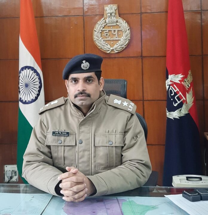 Panipat SP Ajit Singh Shekhawat