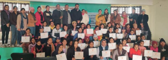 7 day NSS camp concluded at Chaudhary Devi Lal Memorial Girls PG College
