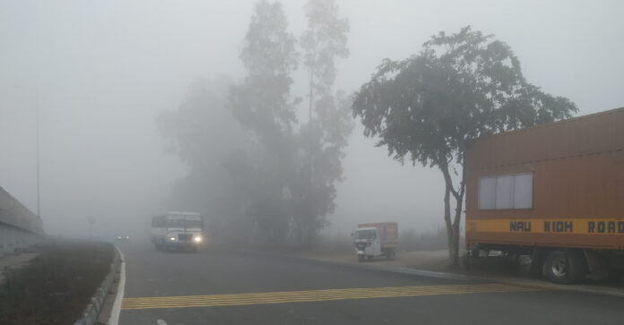 Dense Fog Severe Cold