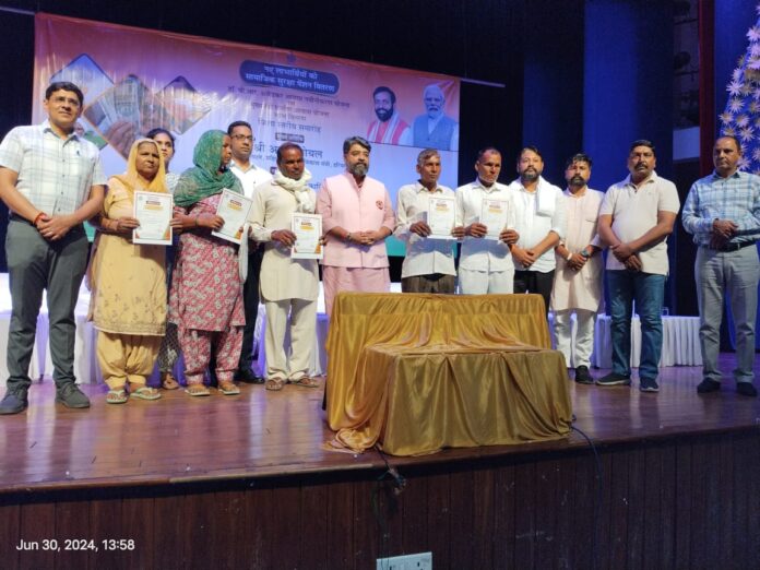 Ambala News : निरंतर गरीब और आमजन के हित में काम कर रही नायब सरकार: मंत्री असीम गोयल