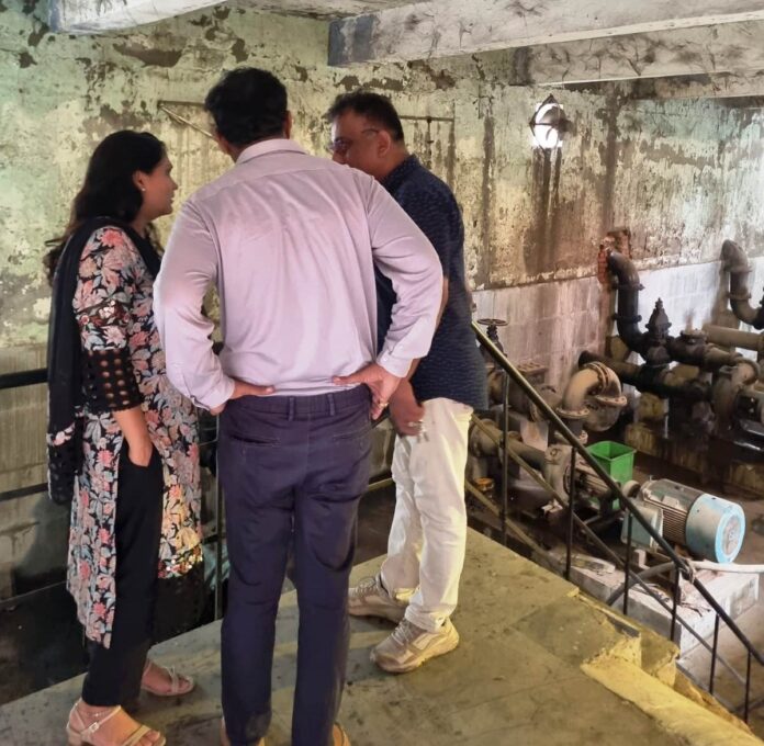 SDM Faridabad inspected the disposal located in the city