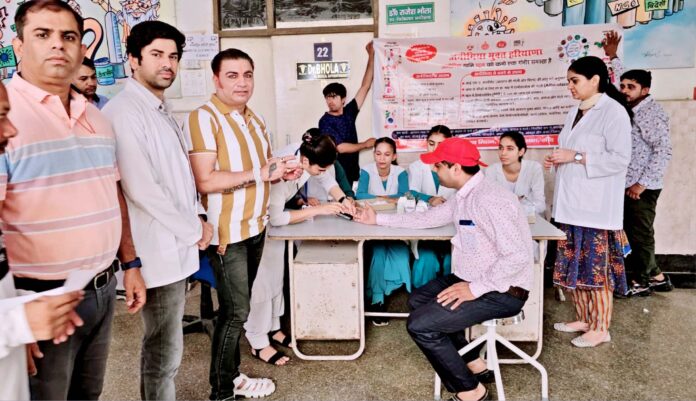 Jind News : एनीमिया मुक्त हरियाणा अभियान के तहत जींद में हुई 76759 लोगों की जांच