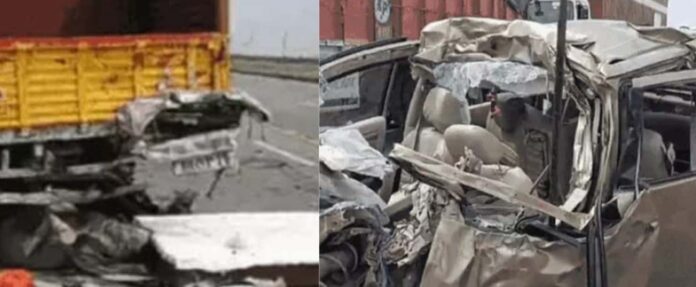accident on KMP Expressway