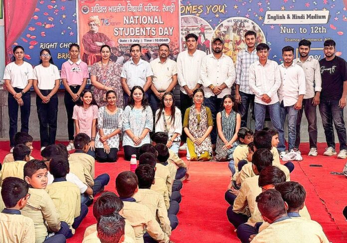 Responsibility assigned to city unit workers in ABVP's foundation day celebrations