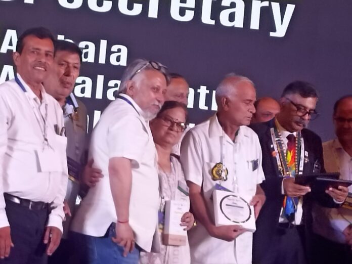Rotary Club Ambala Industrial Area receives district level awards