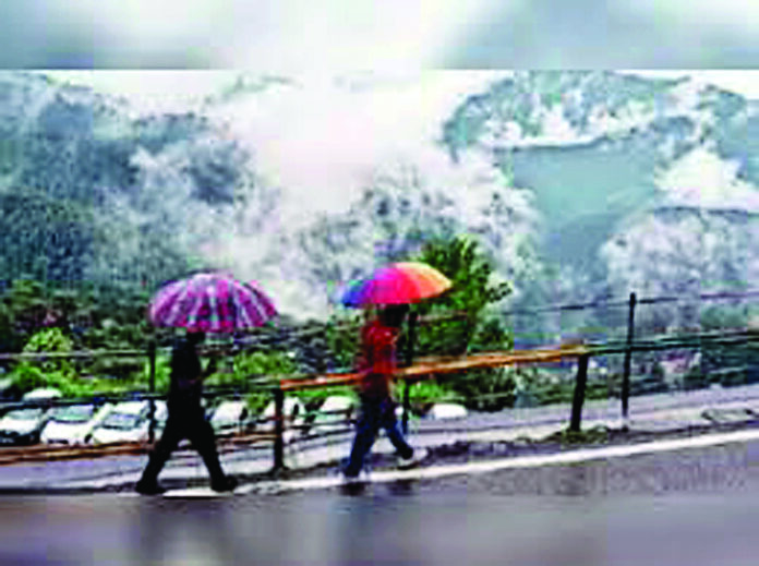 हिमाचल में 19 तक बारिश का दौर चलने की उम्मीद