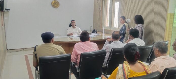 Ambala News : डीसी ने ली जिला टास्क फोर्स समिति की बैठक